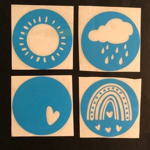 DIY Square Coaster Set NWOT